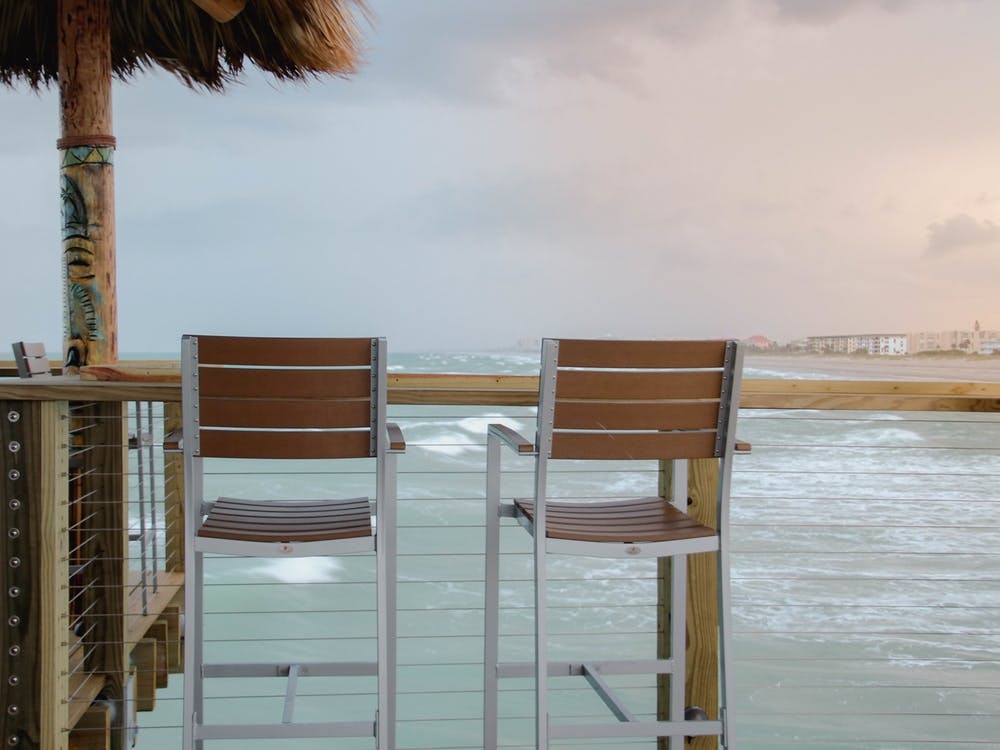 Ready to sip cocktails at Cocoa Beach