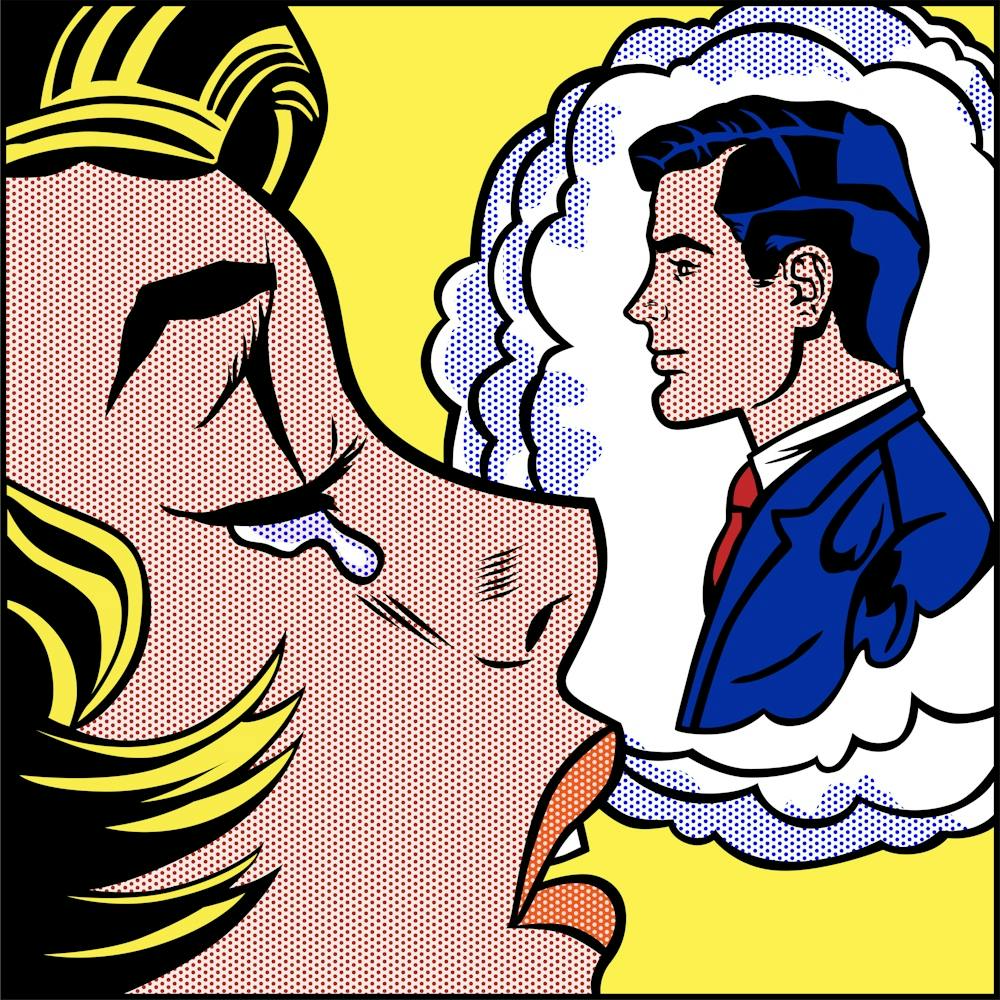 THINKING OF HIM | LICHTENSTEIN DIGITAL REPLICA