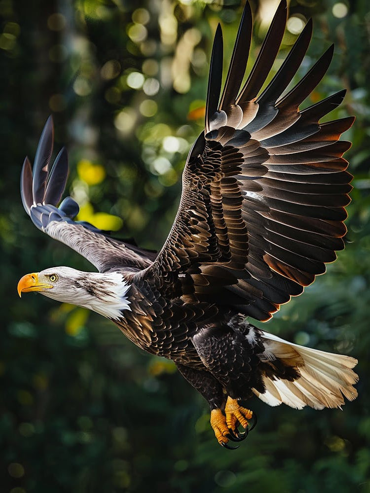 Bald Eagle In Flight