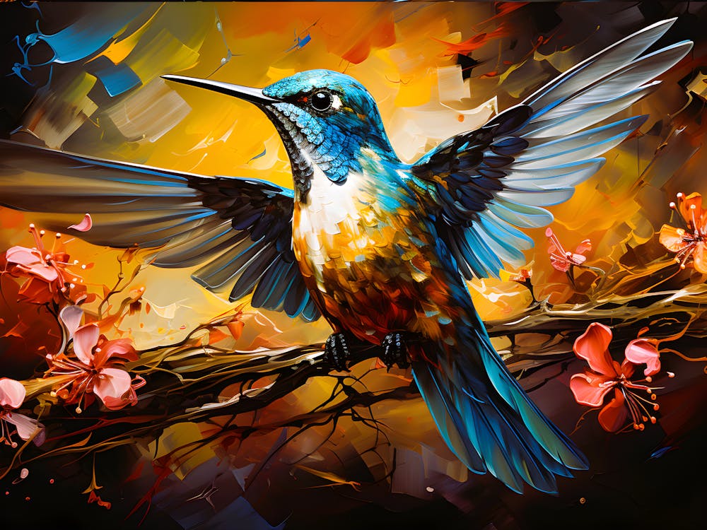 Silent Song Birds At Dawn