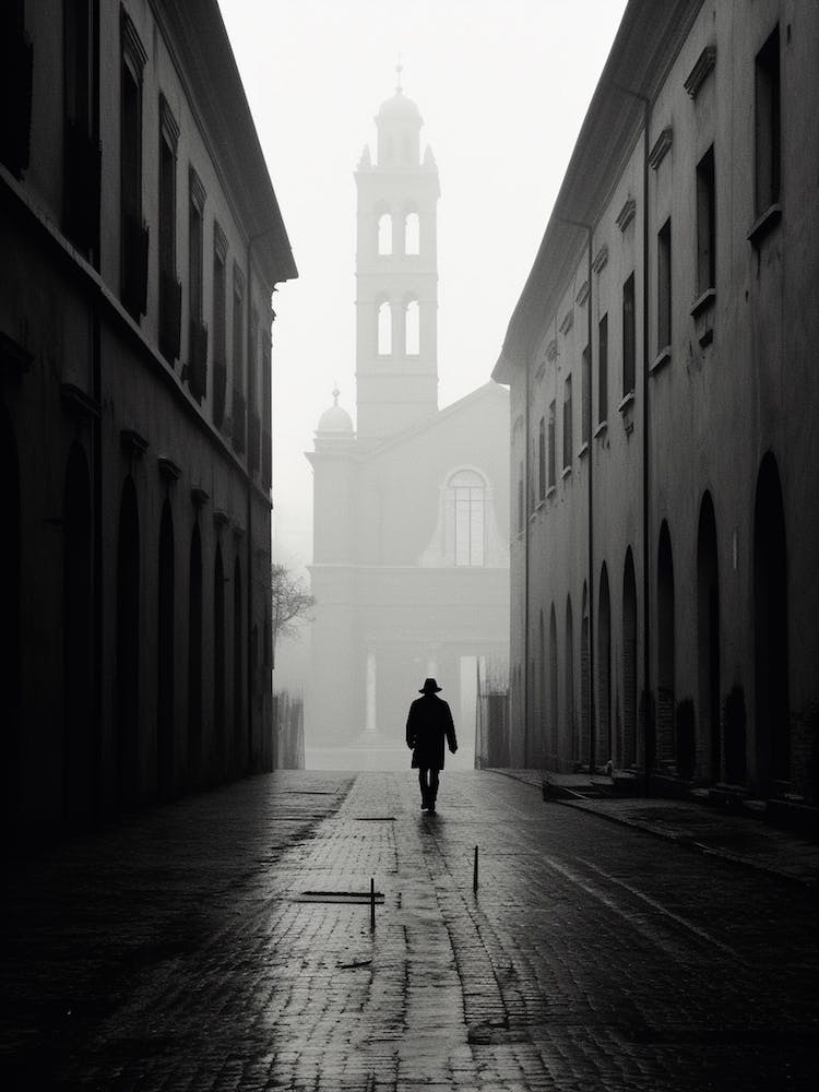 Parma, Italy,  Black And White Analogue Photography  4