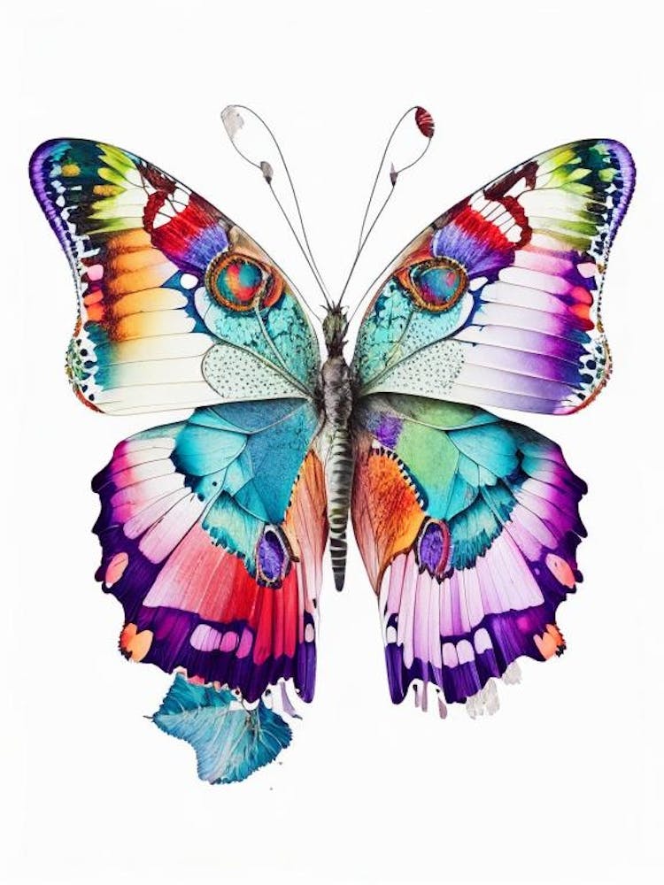 Butterfly Outline Decoupage 2