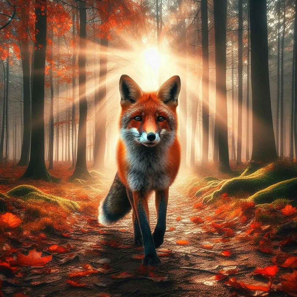 Fox In The Forest