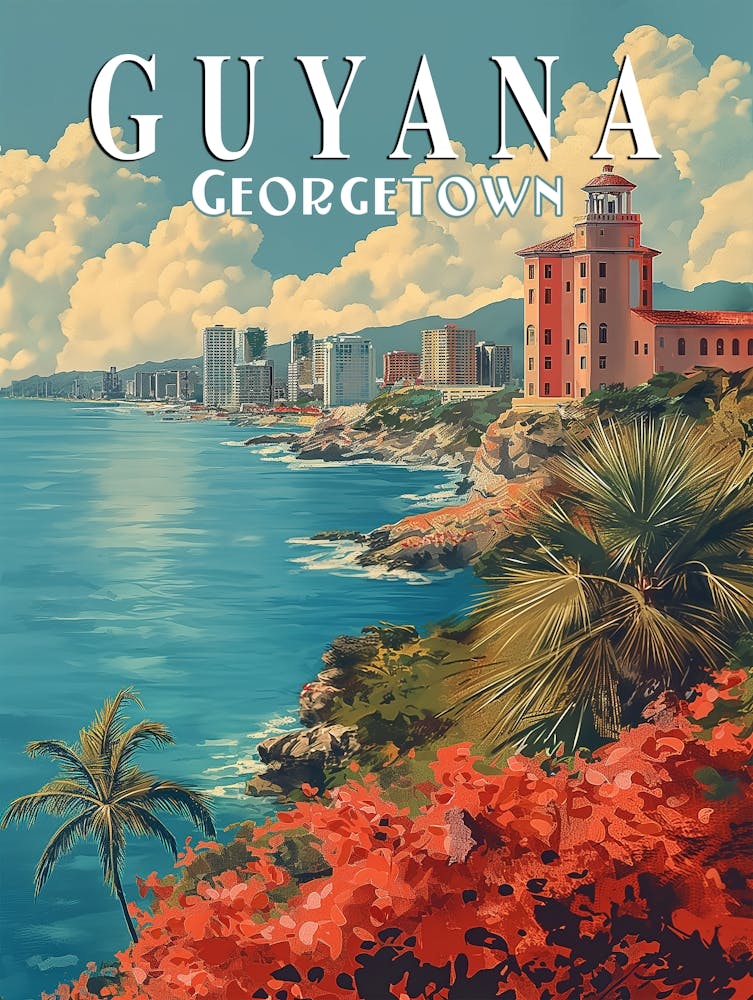 Georgetown, Guyana Poster