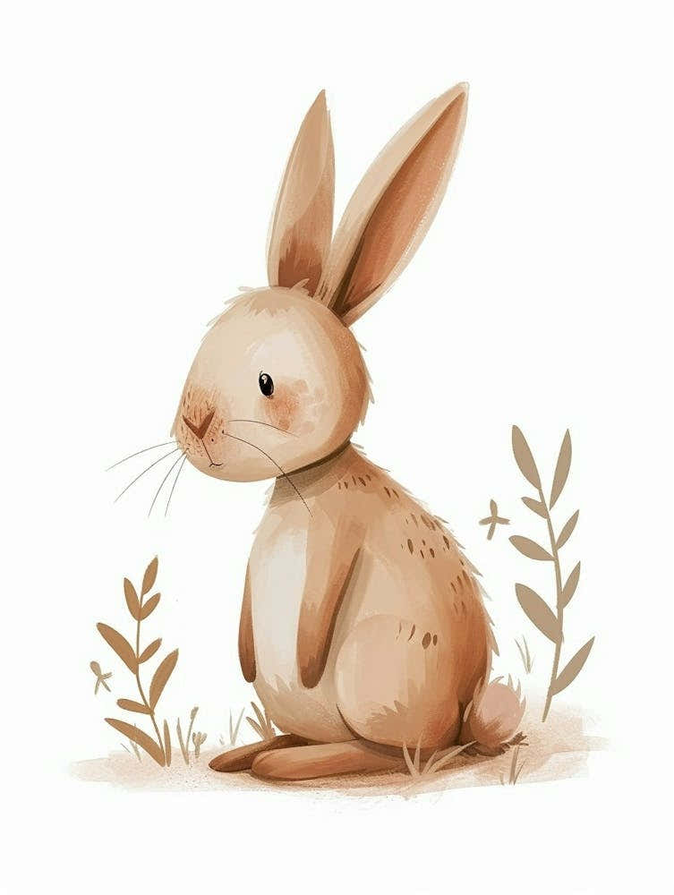 Rhinelander Rabbit Kids Illustration 4