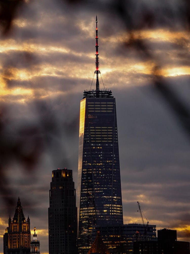 One World Trade Center At Sunset, New York, New York