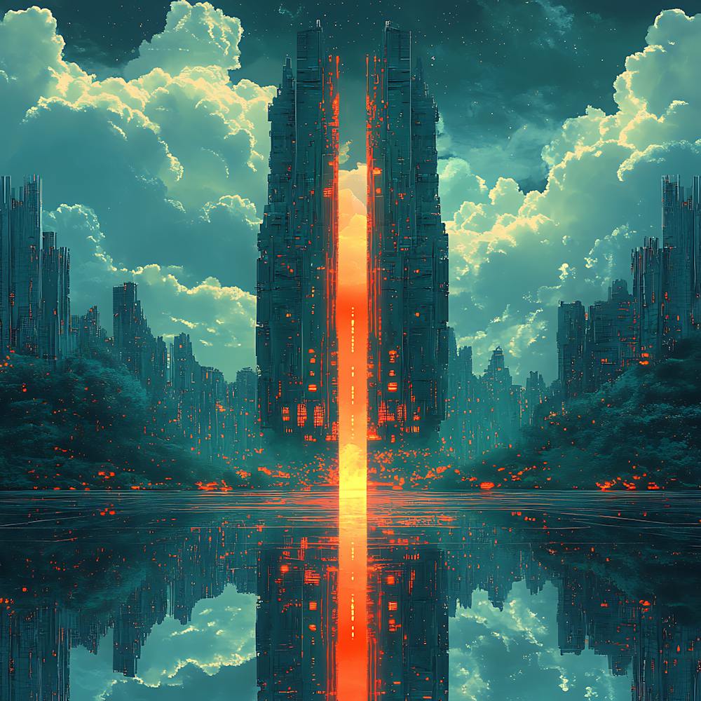 Alien Jungle Meets Future City 3