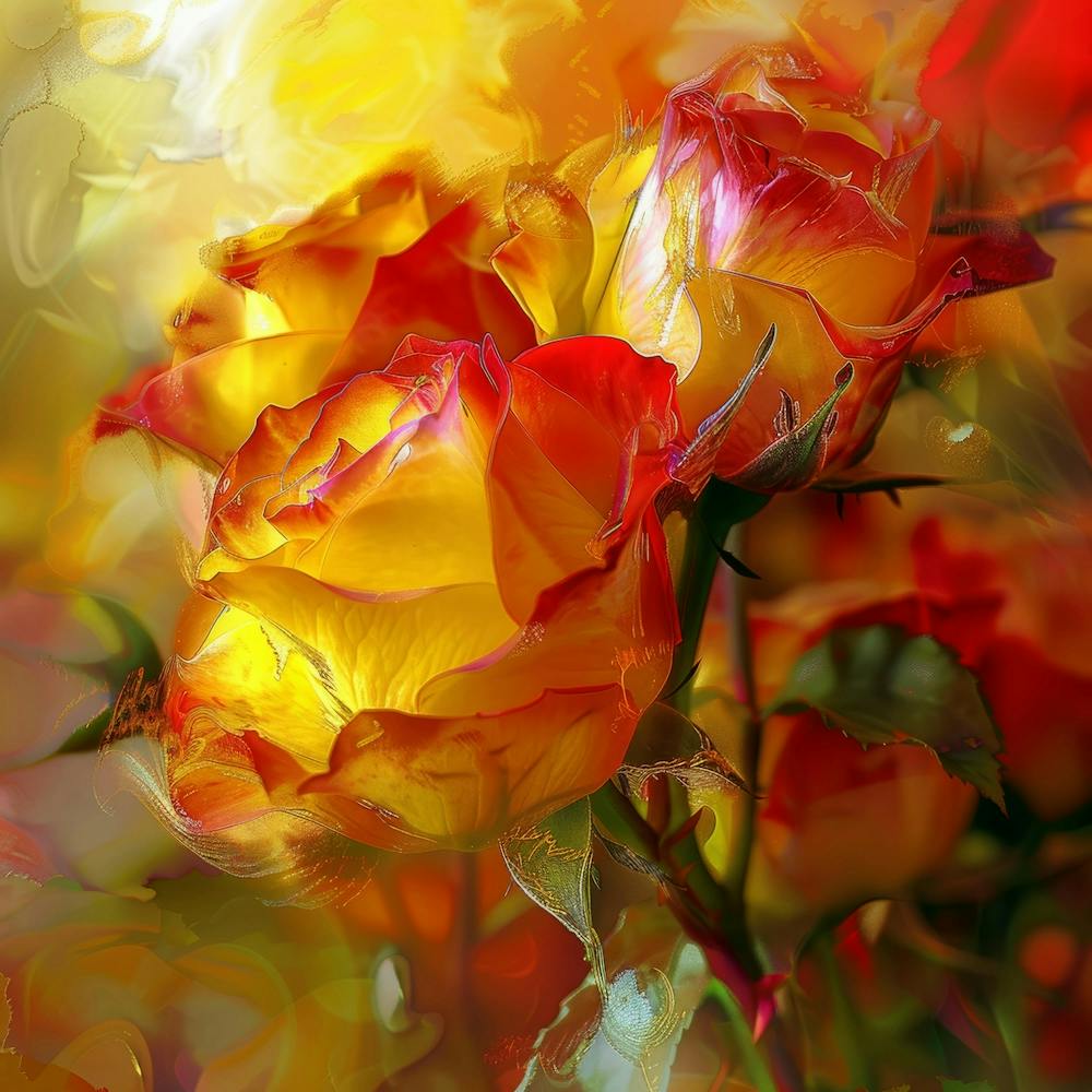 Yellow Roses 5