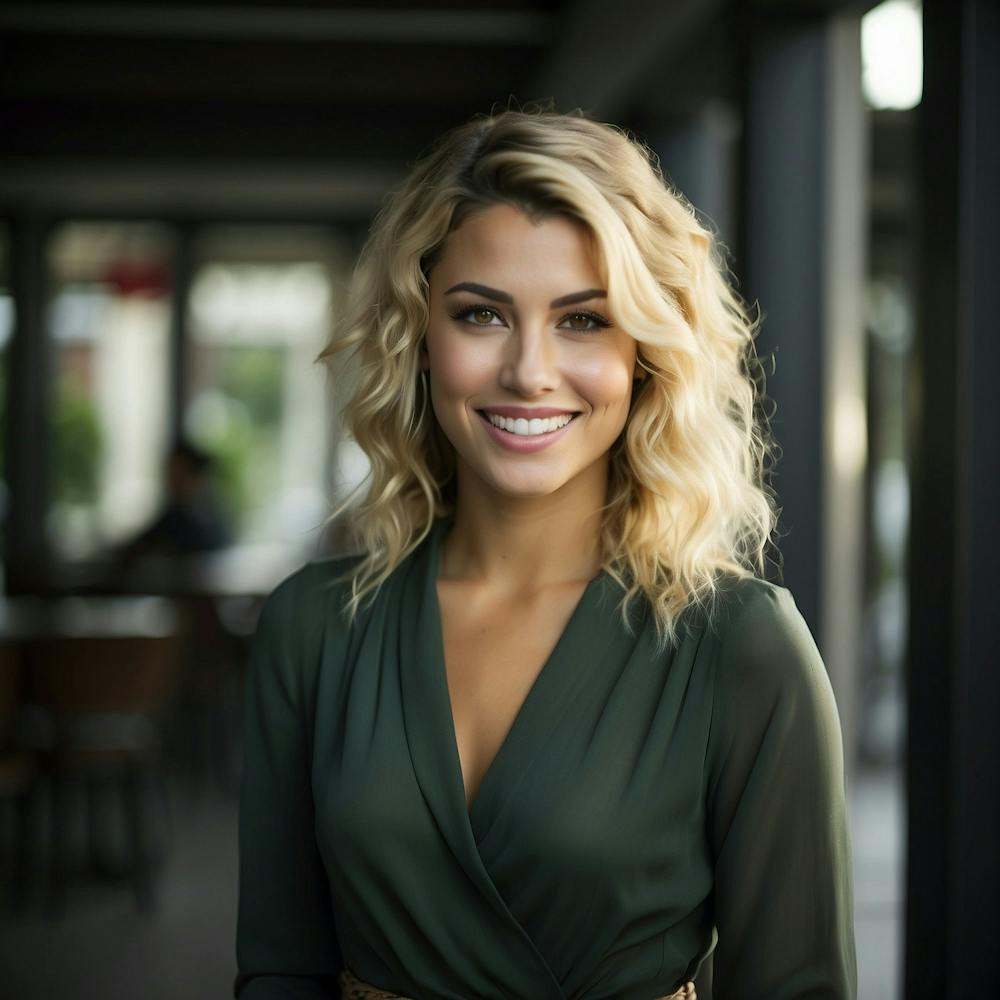 23 year old Smiling Spanish Working Woman 4