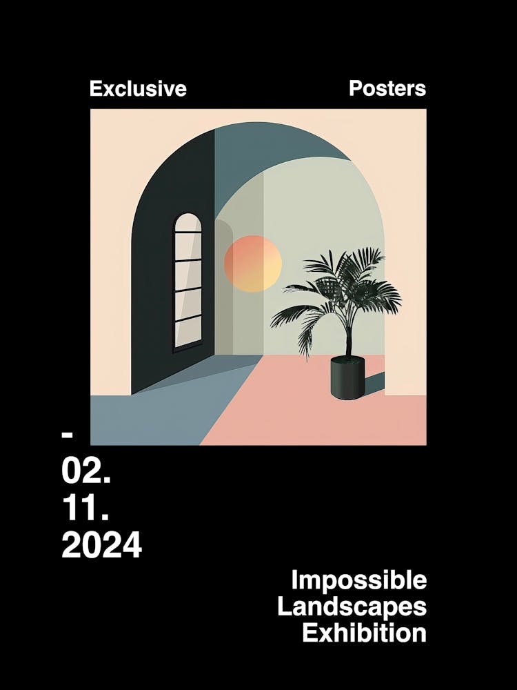 Impossible Landscapes Exhibition Archive Poster 16