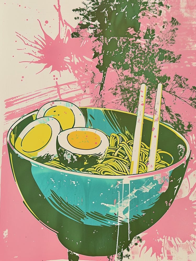 Ramen Duotone Silkscreen 2