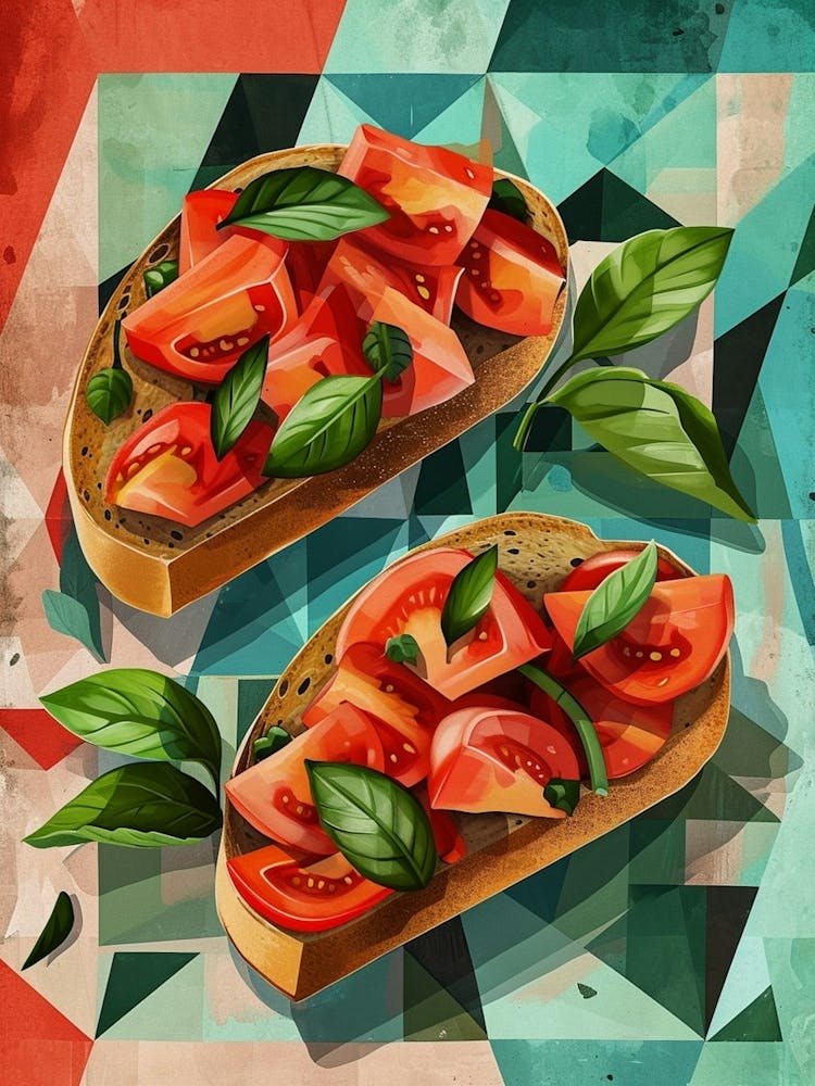 Art Deco Inspired Bruscetta 3