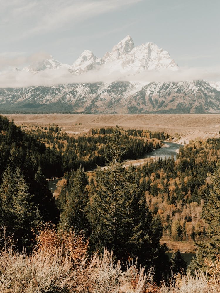 Teton Mountain Range