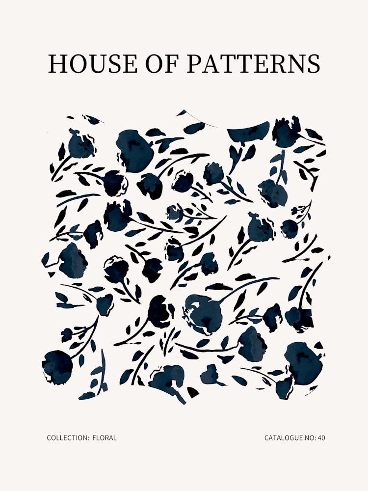 Floral Pattern Poster 40