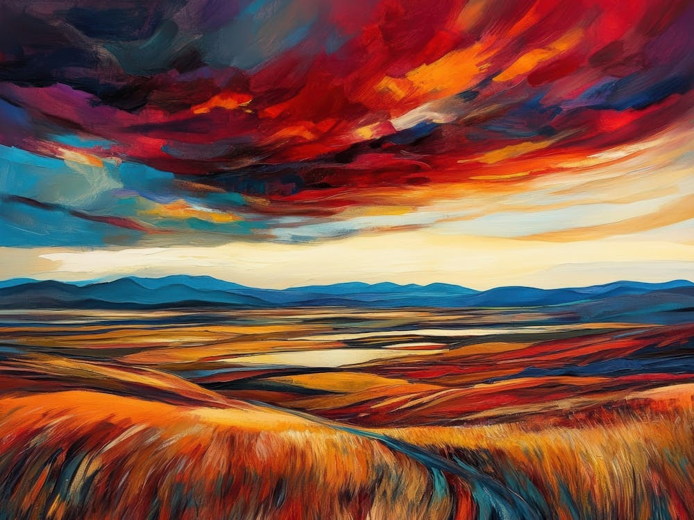 Sunset Over Scotland