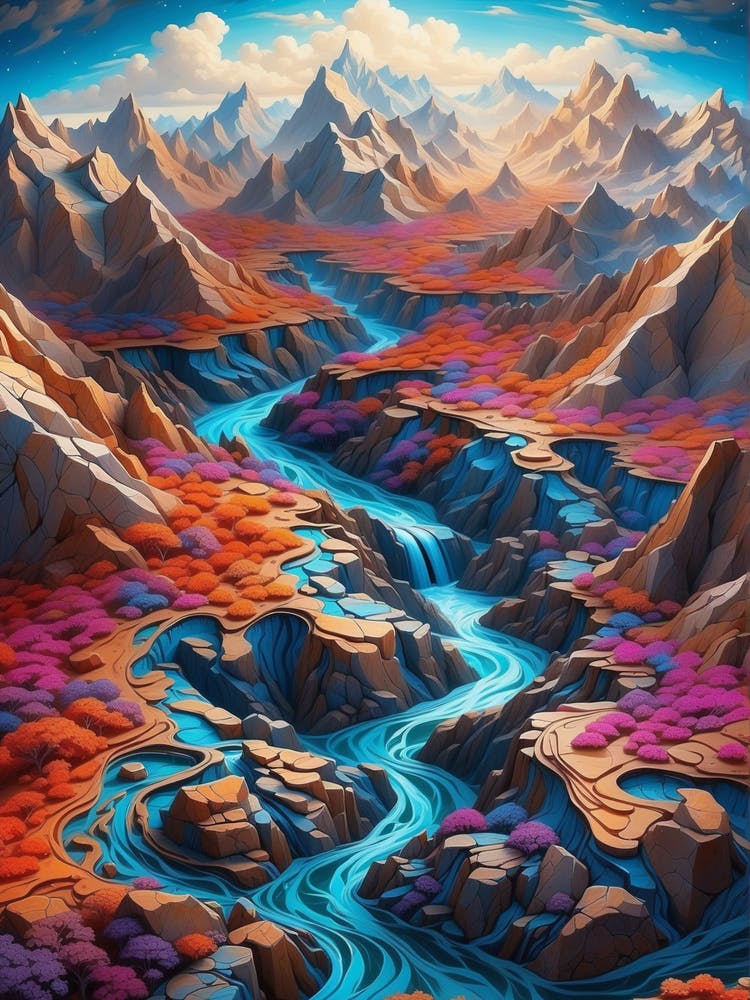 'River In The Mountains'