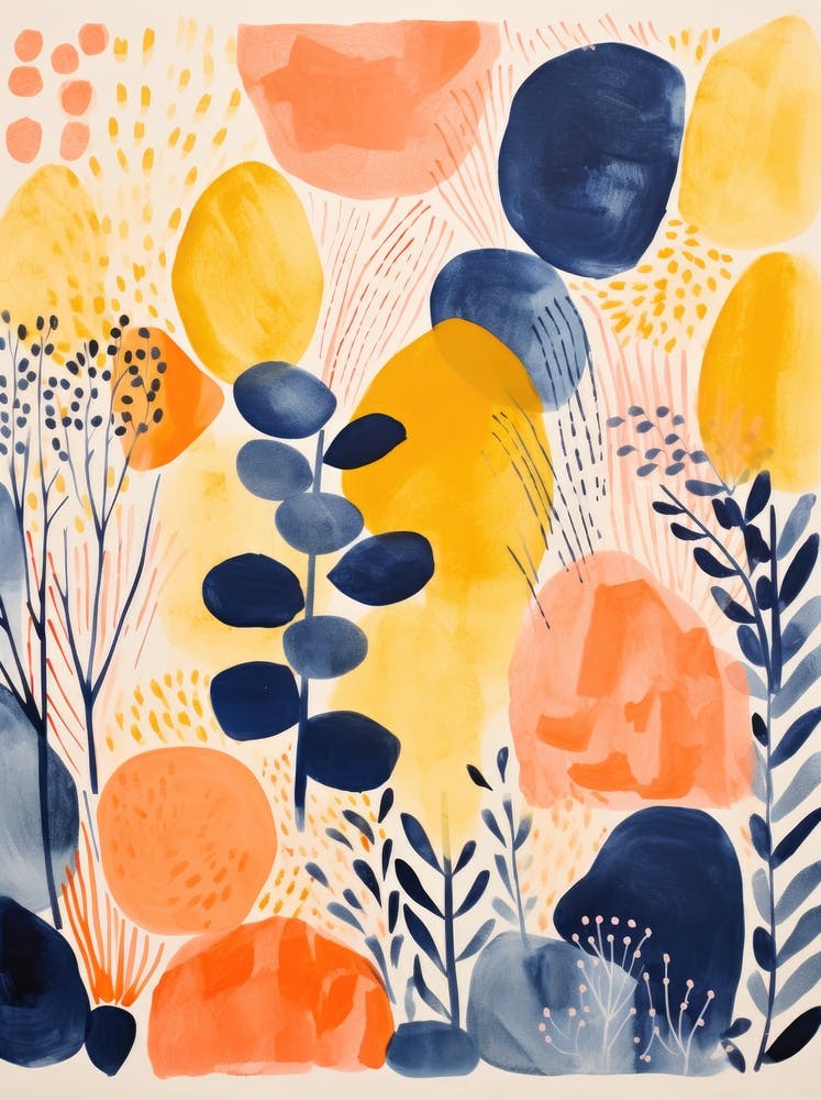 Abstract Watercolor Painting 14