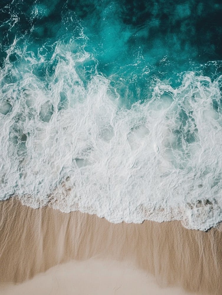 Beach Sand And Waves 1