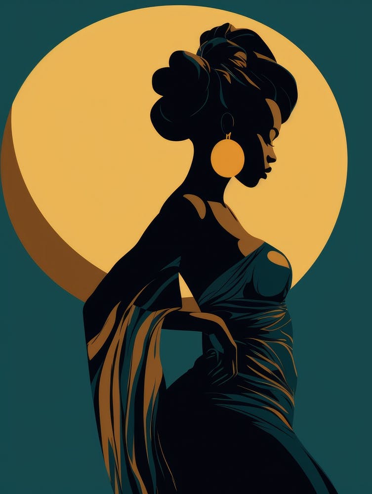 Afro-American Woman 10
