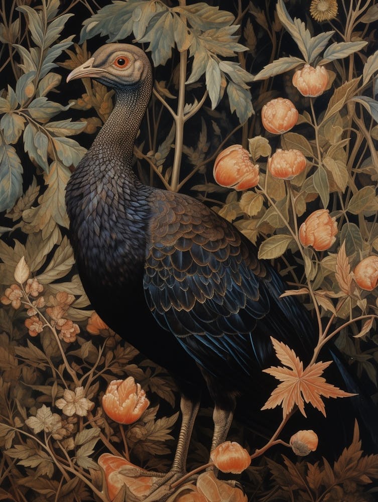 Dark And Moody Botanical Turkey 4