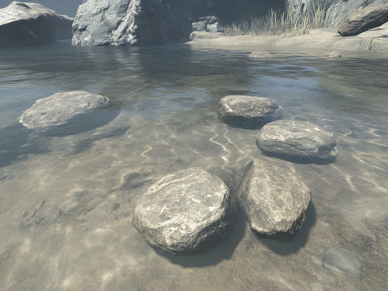 Rocks In The Water