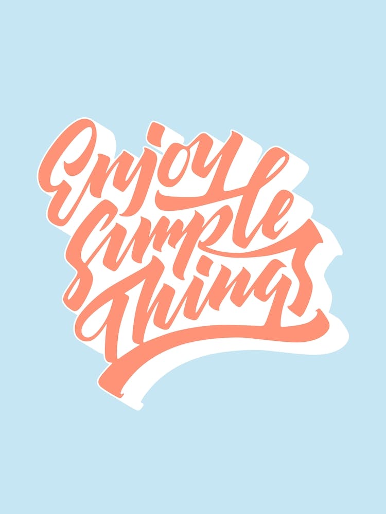 Enjoy Simple Things