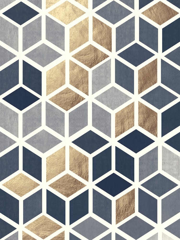 Geometric and golden composition 5