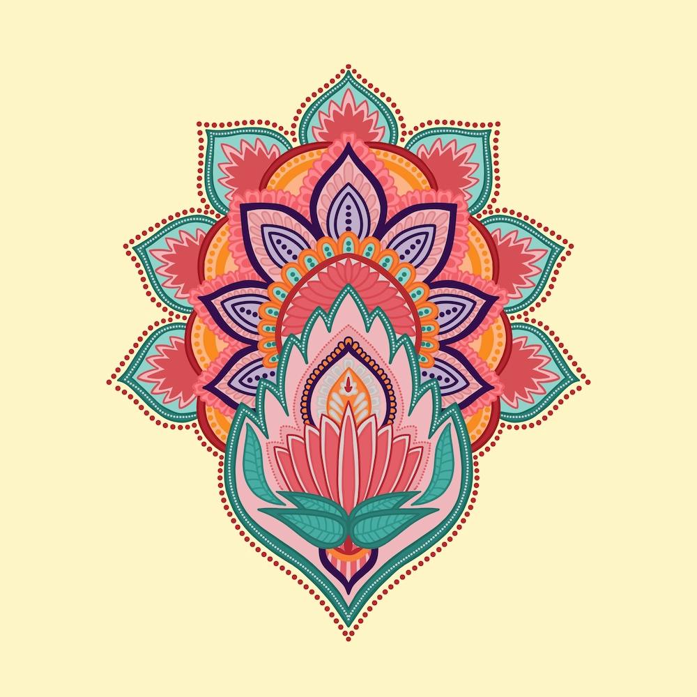 Indian Lotus Floral