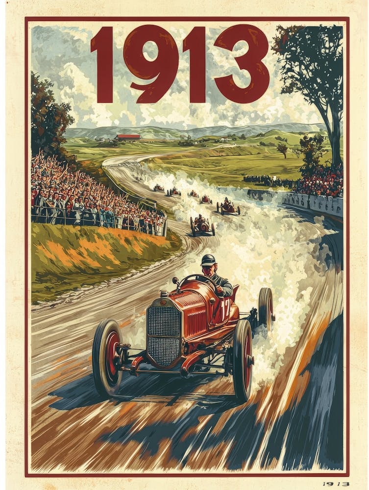 Aihrgdesign A Retro Travel Poster Of The 1913 Grand Prix Race 4b77101d C61f 4f7d Bf92 3babe8c7dd9f 1