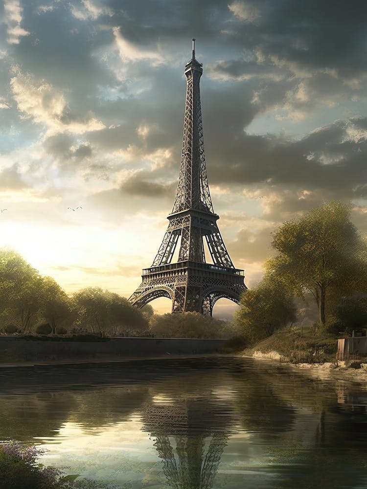 Eiffel Tower Paris France Dominic Davison Style 6