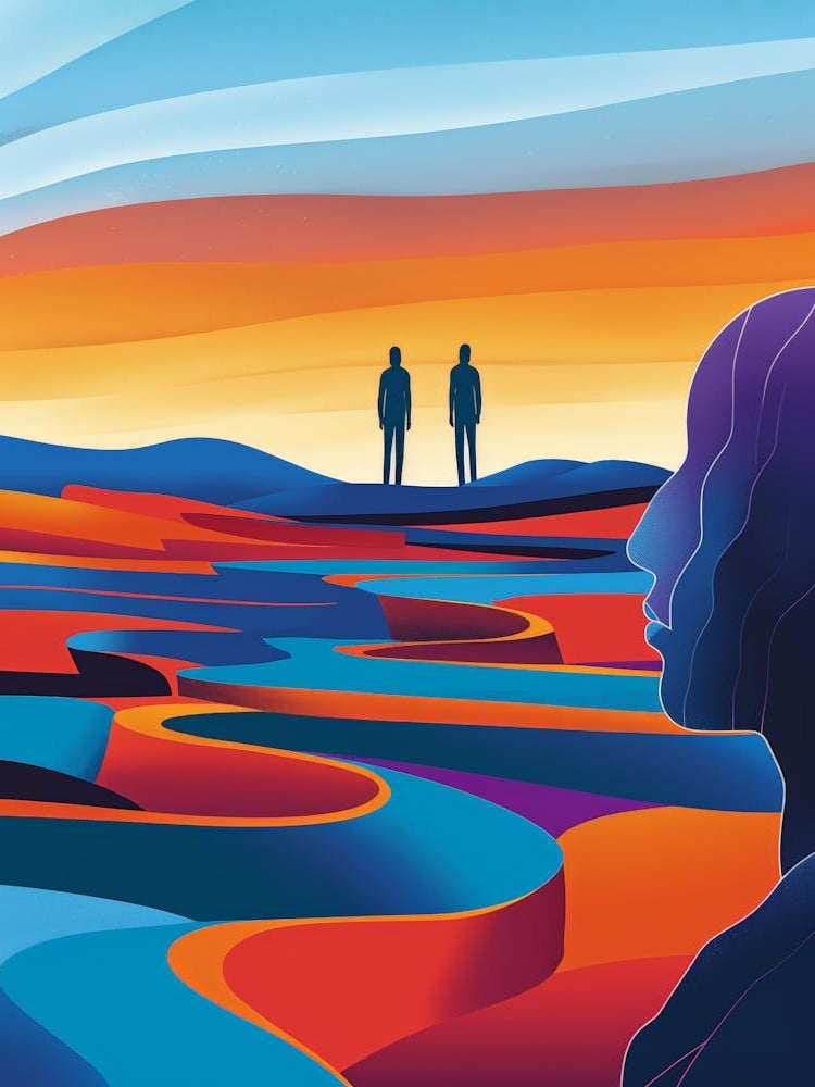 Sunset In The Desert 13