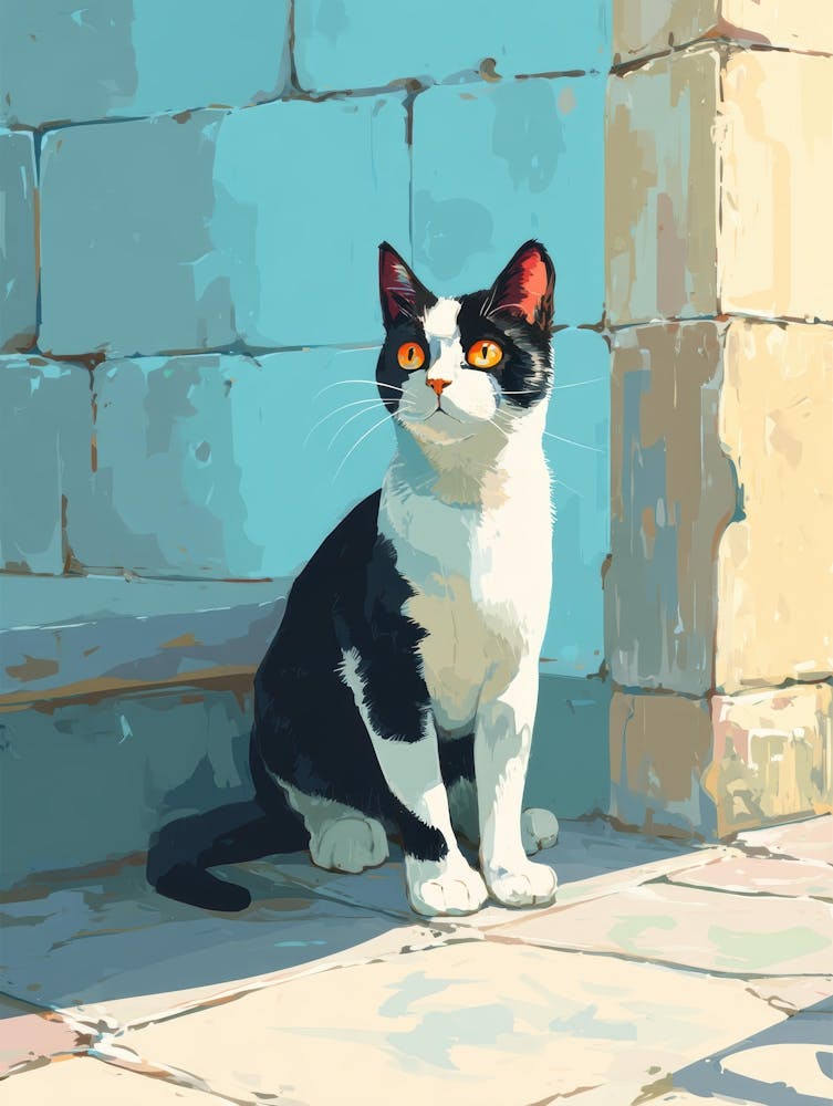 Cat Painting 28