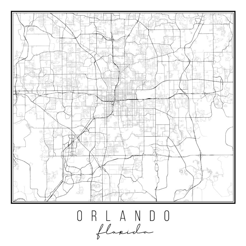 Orlando Florida Street Map