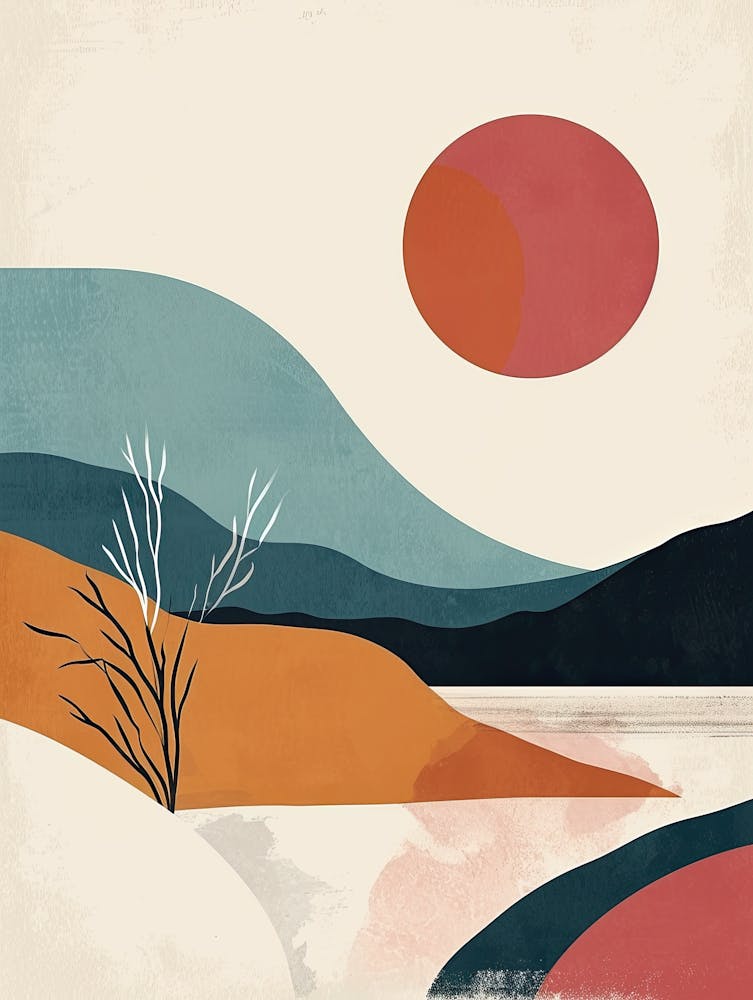 Landscape, Scandinavian Simplicity