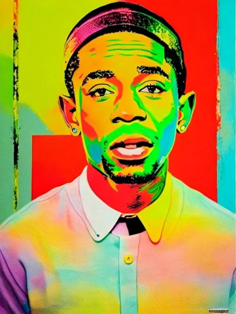 Lil Wayne Colourful Pop Art
