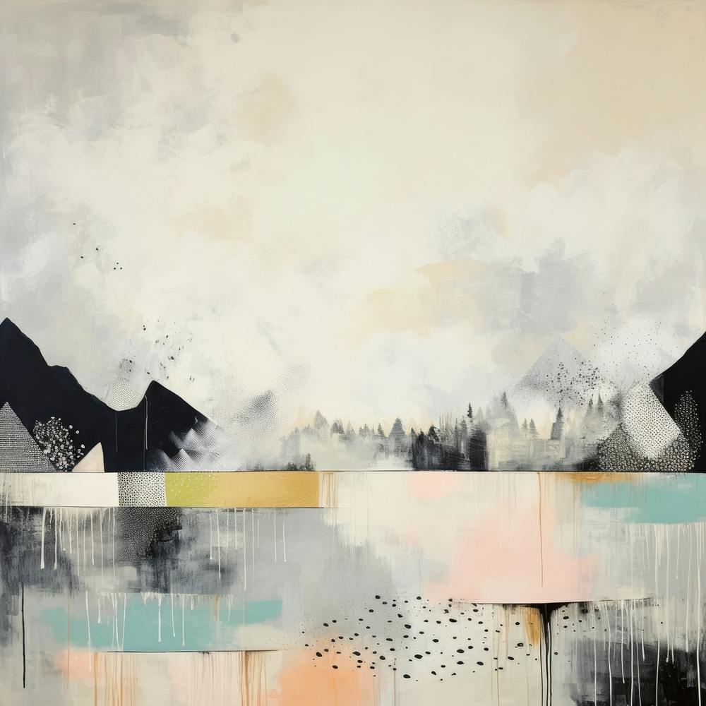 Abstract Mountainscape 2