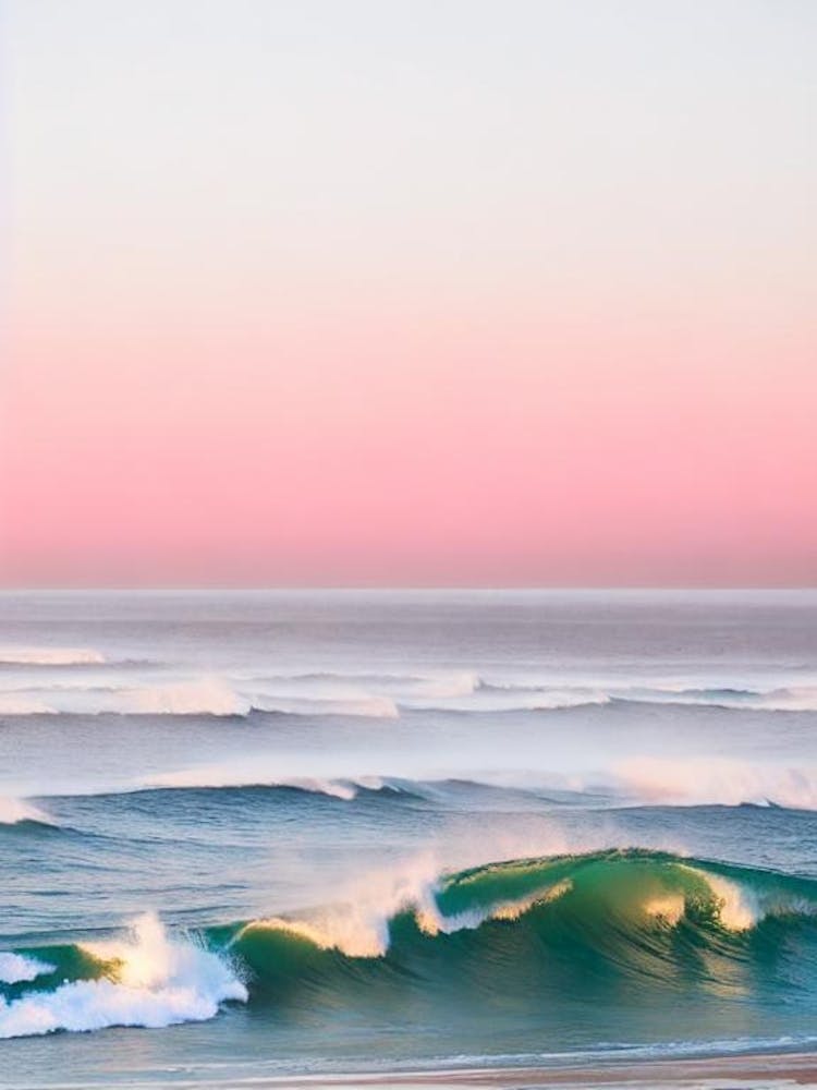 Emu Point Beach, Australia Pink Photography 1