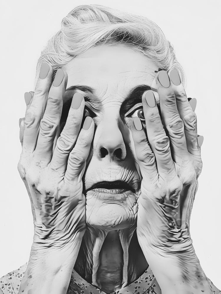 Portrait D'une Vieille Femme