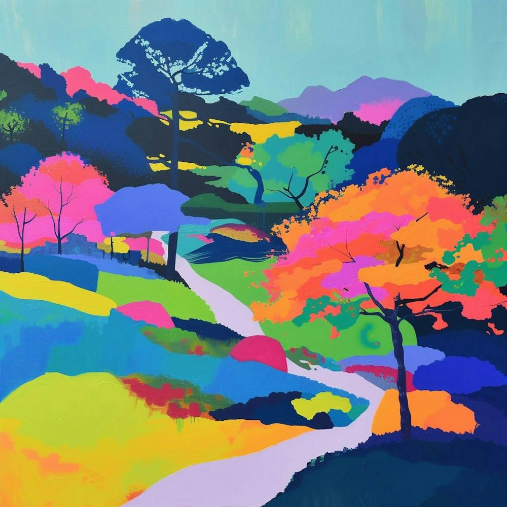 Abstract Park Collection Namsan Park Seoul South Korea 1