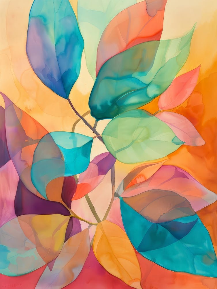 Feuilles Colorées 2