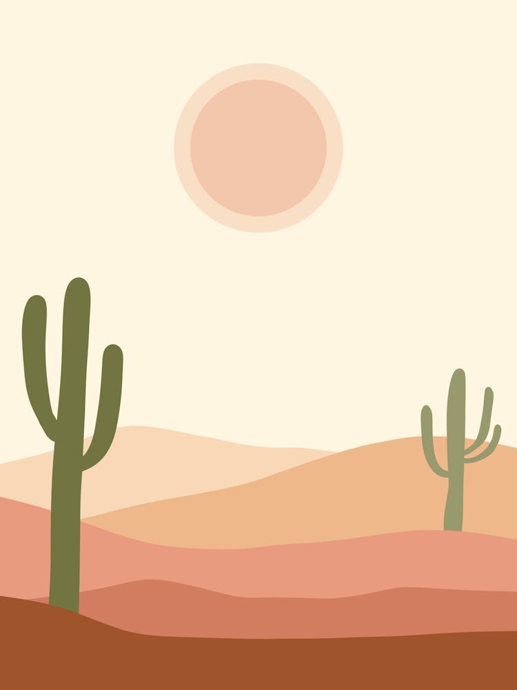 Cactus In The Desert 60