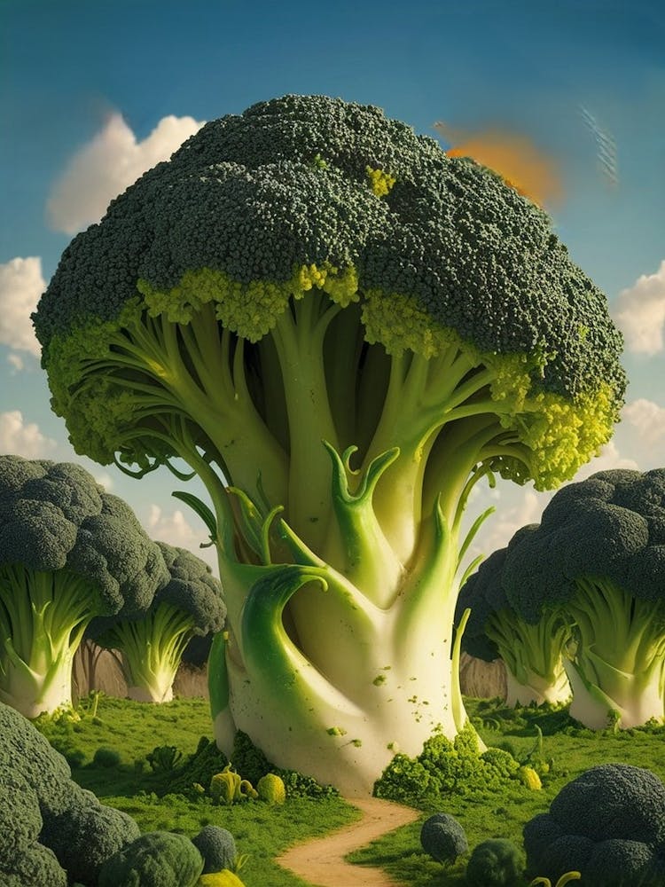 Broccoli Tree 1