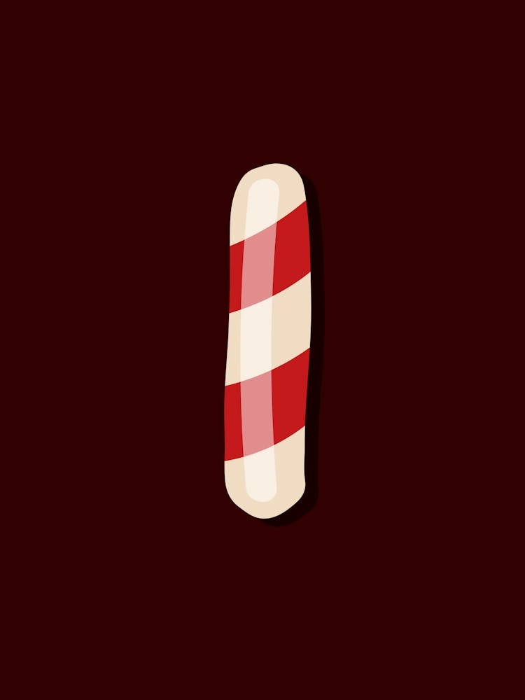 Candy Cane Christmas Letters Living Room Holiday Display 09