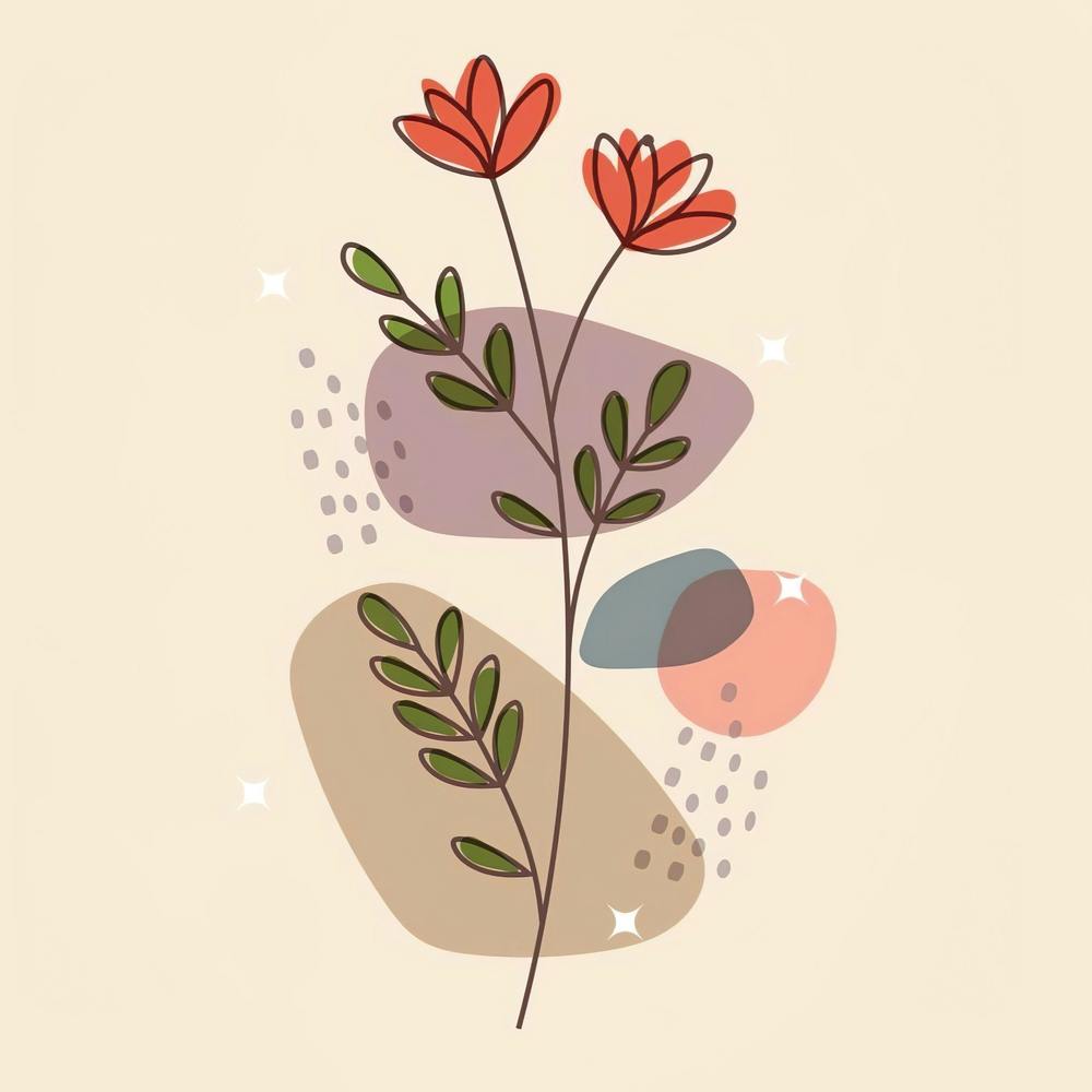 Abstract Flower