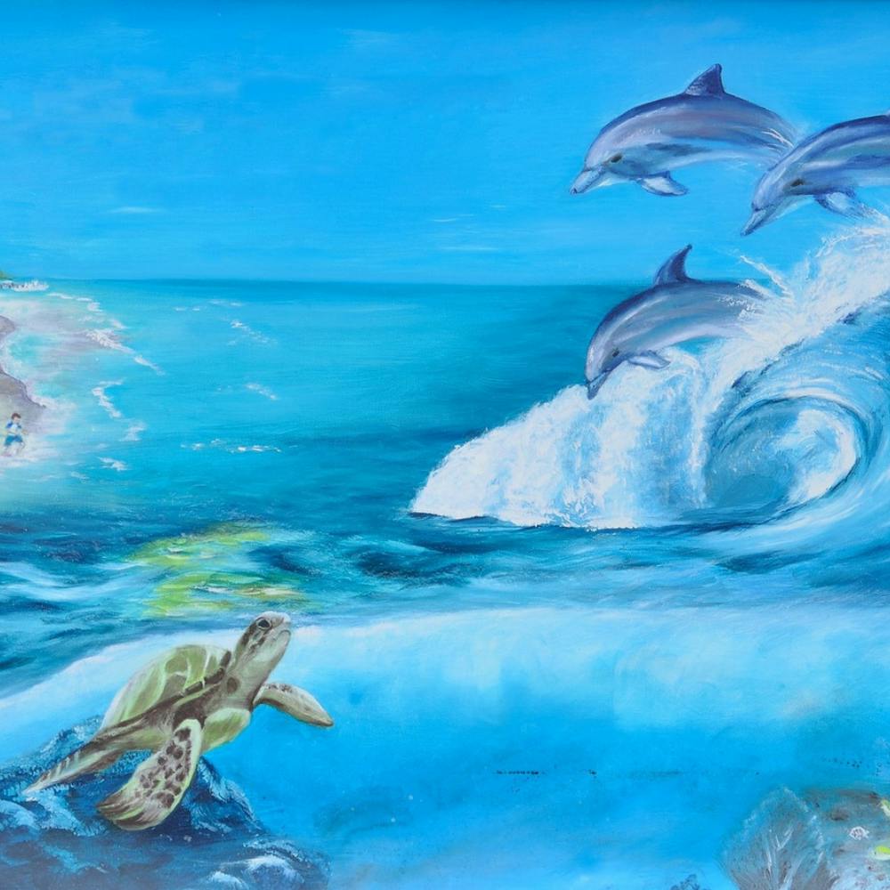 Dolphins And Turtles