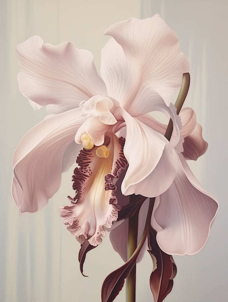 Floral Illustration Orchid 1