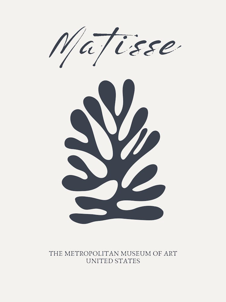 Henri Matisse Abstract Leaf Cutouts 