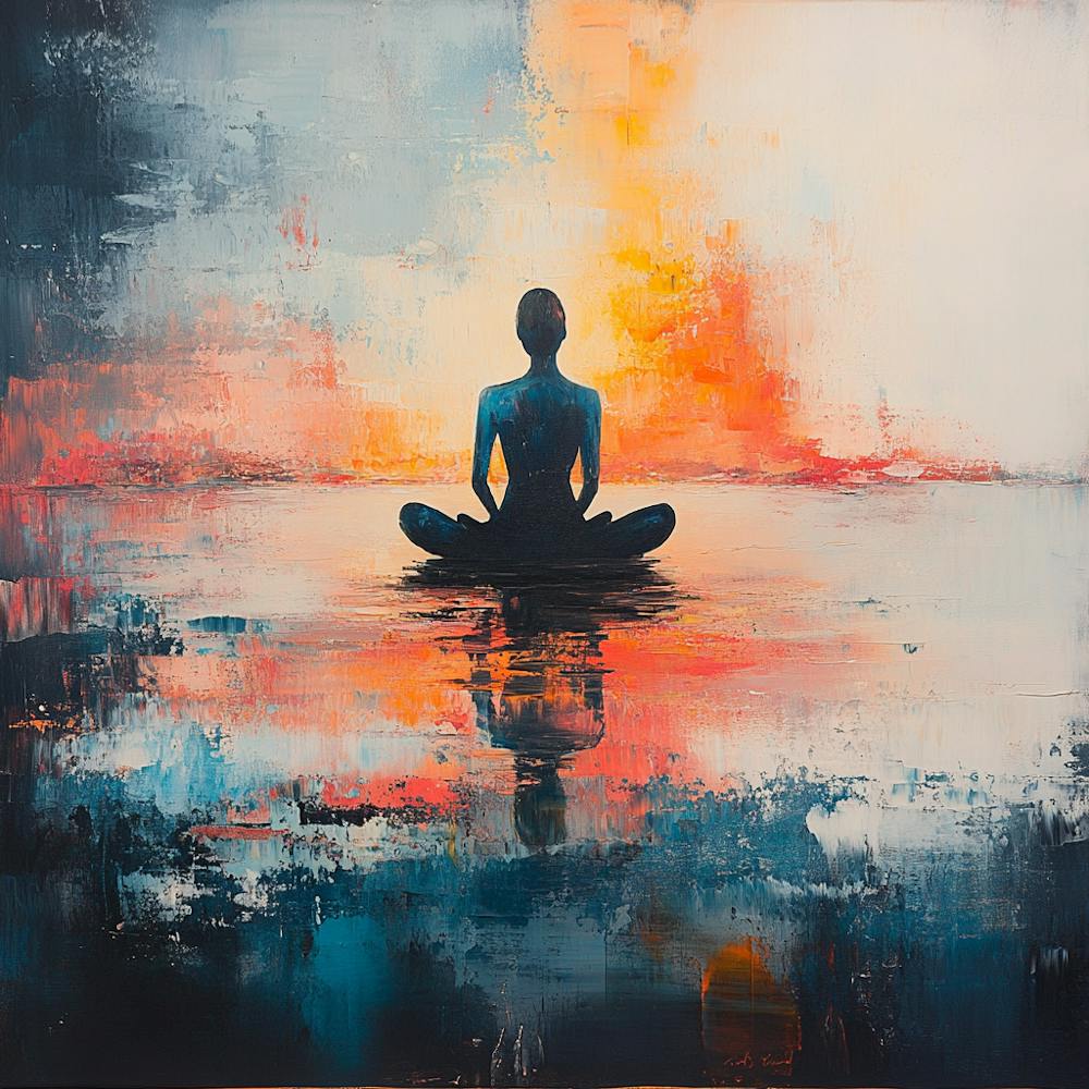 Meditation At Sunset 3