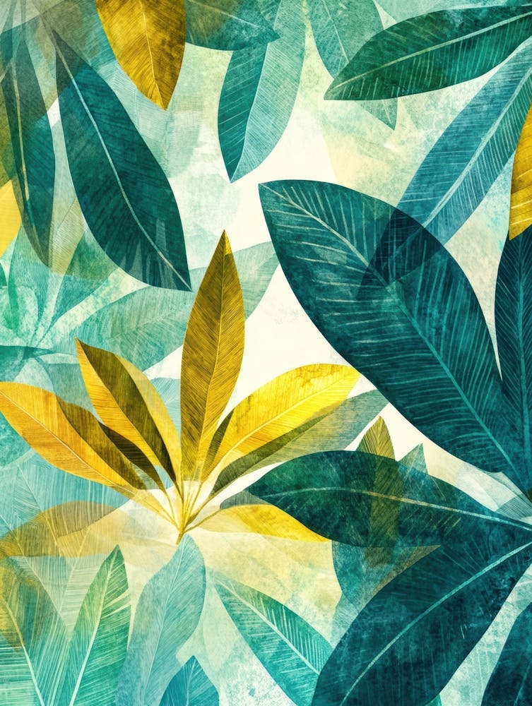 Tropical Leaves 135