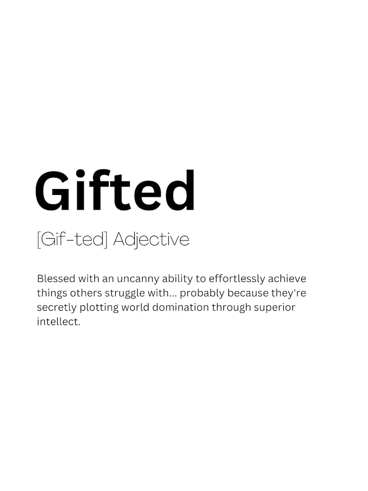 Gifted Definition Meaning